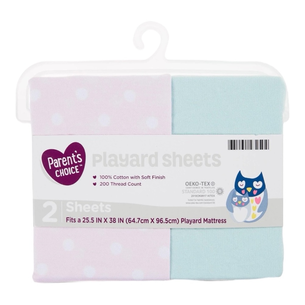 2pk Playard Sheets NWT